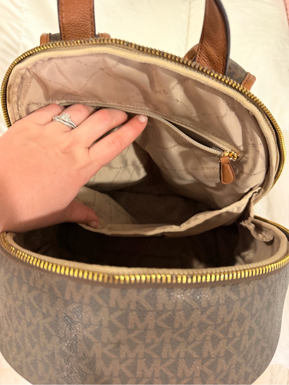 Full size NWT Michael kors bookbag